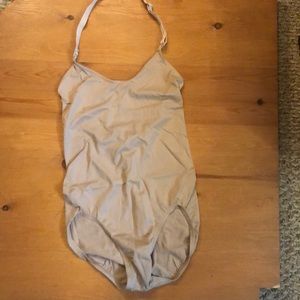 Tan Body Wrappers leotard